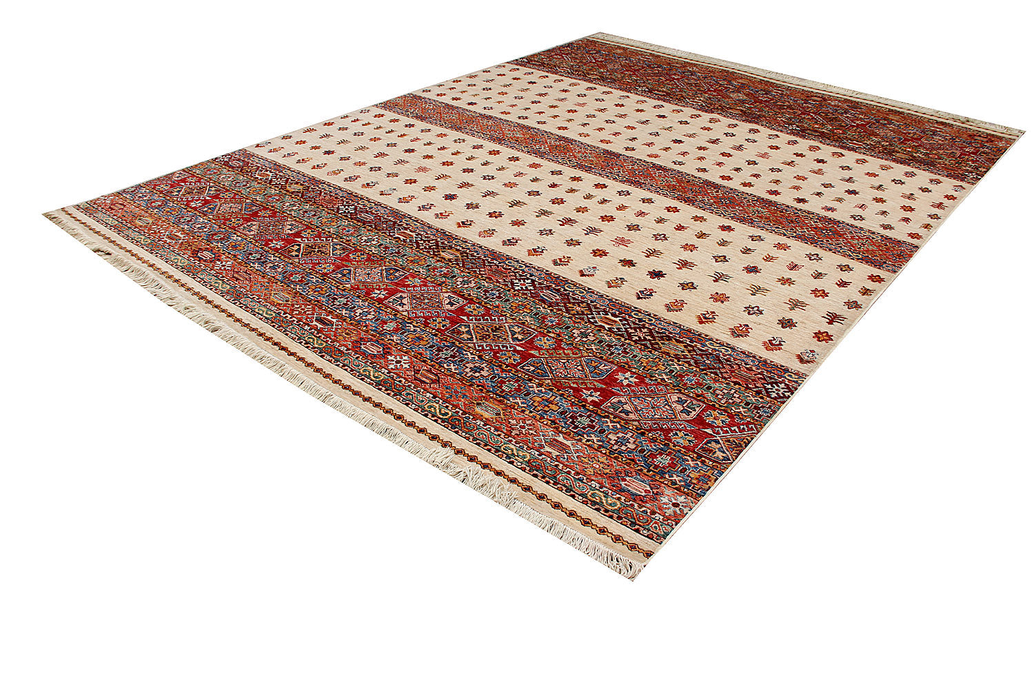Handmade Persian Rug KHURJEEN