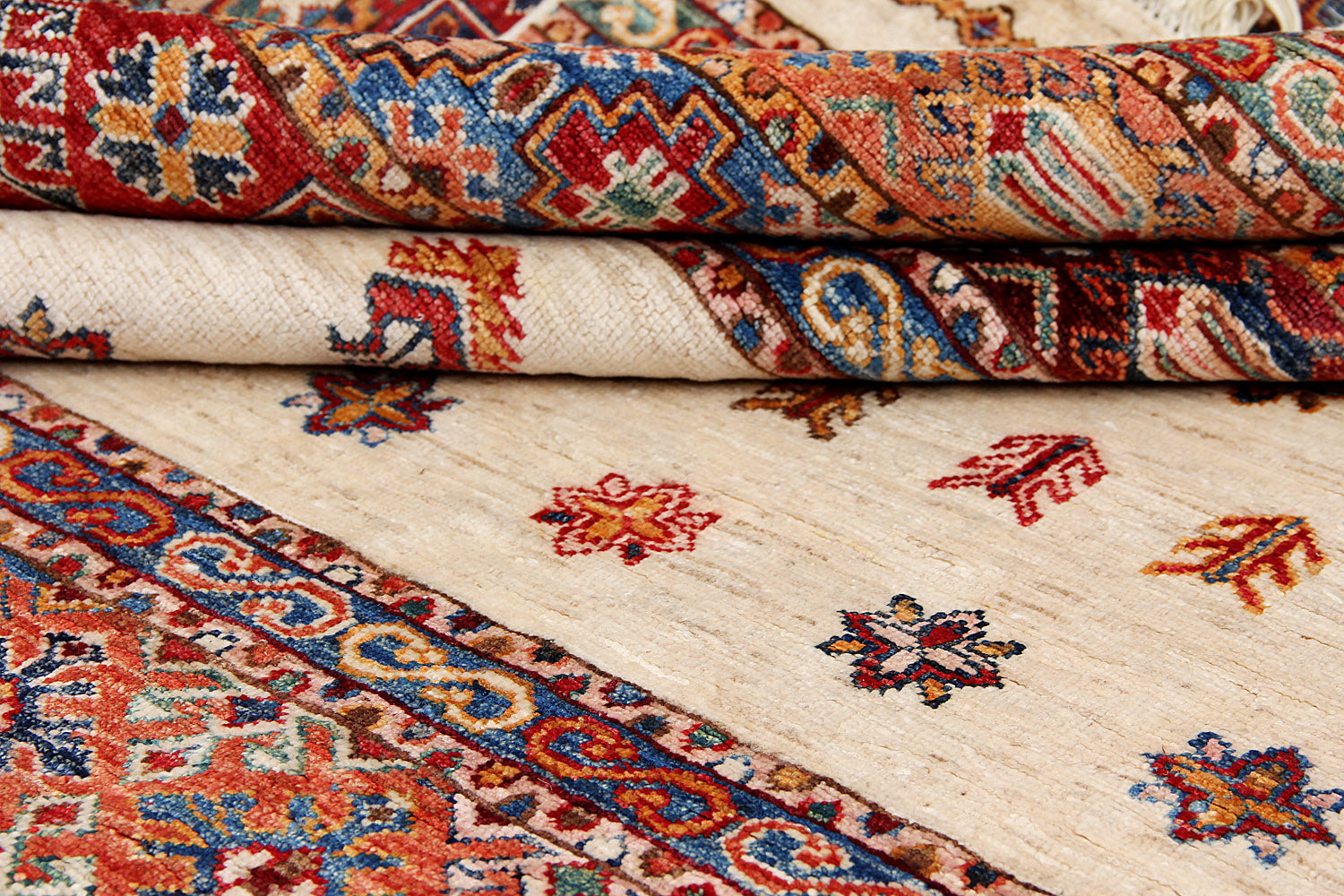 Handmade Persian Rug KHURJEEN