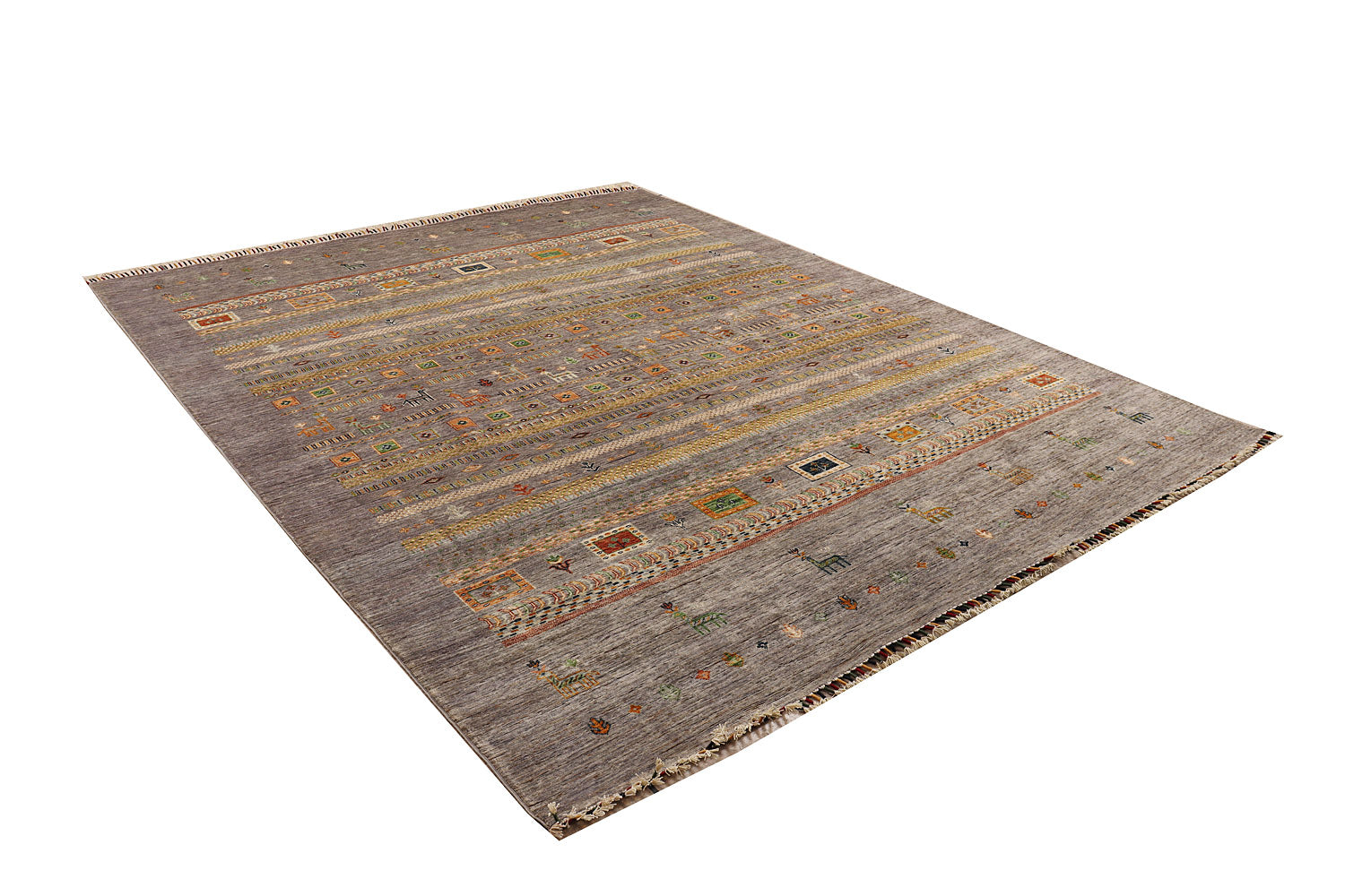 Handmade Persian Rug KHURJEEN