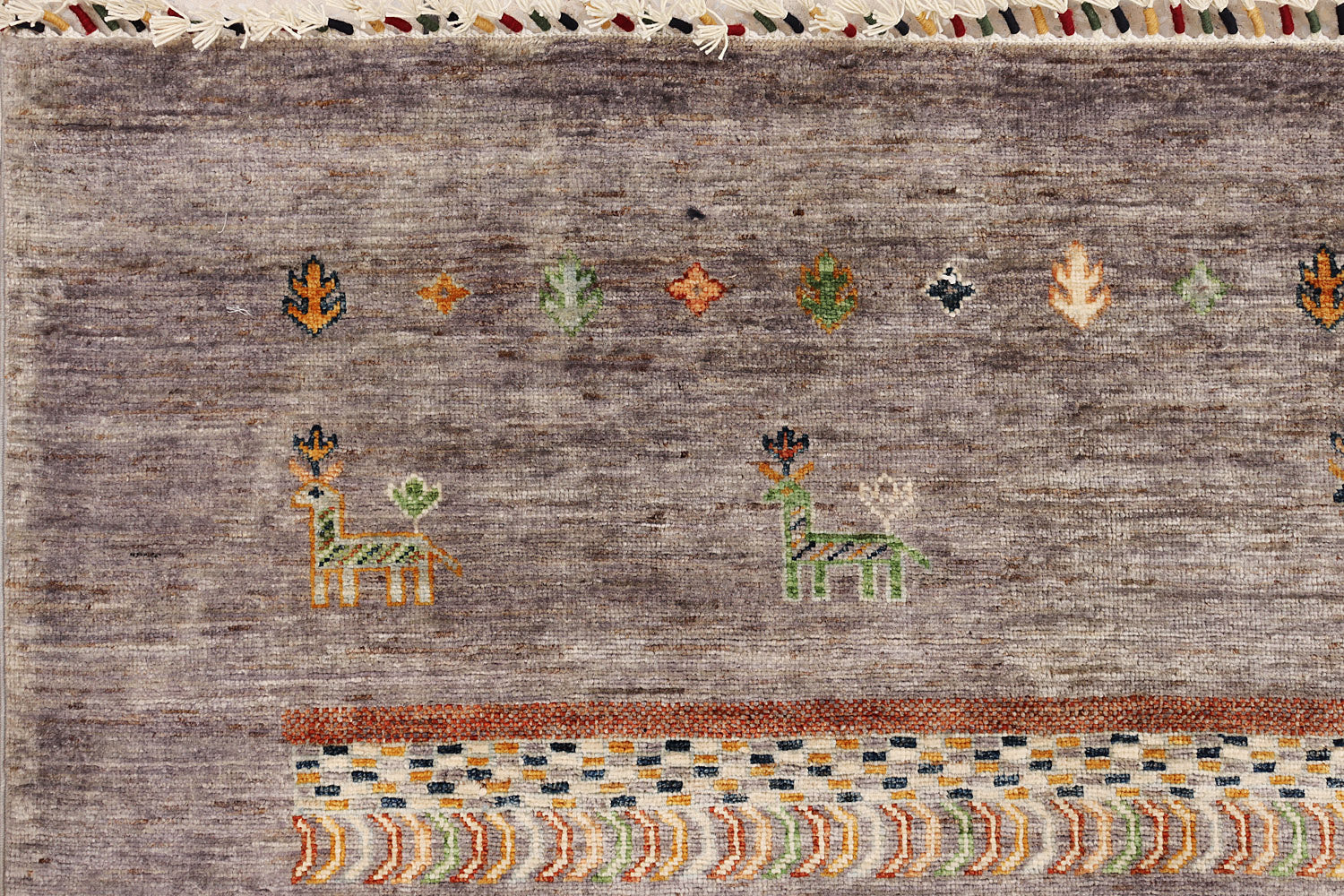 Handmade Persian Rug KHURJEEN