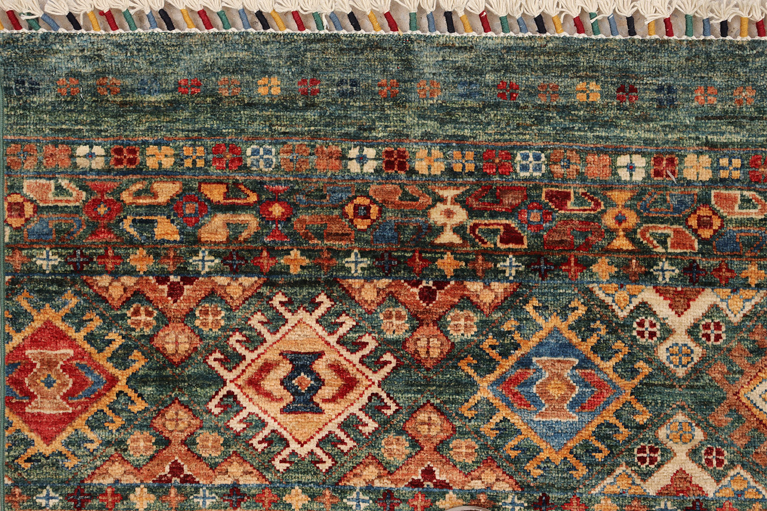 Handmade Persian Rug KHURJEEN