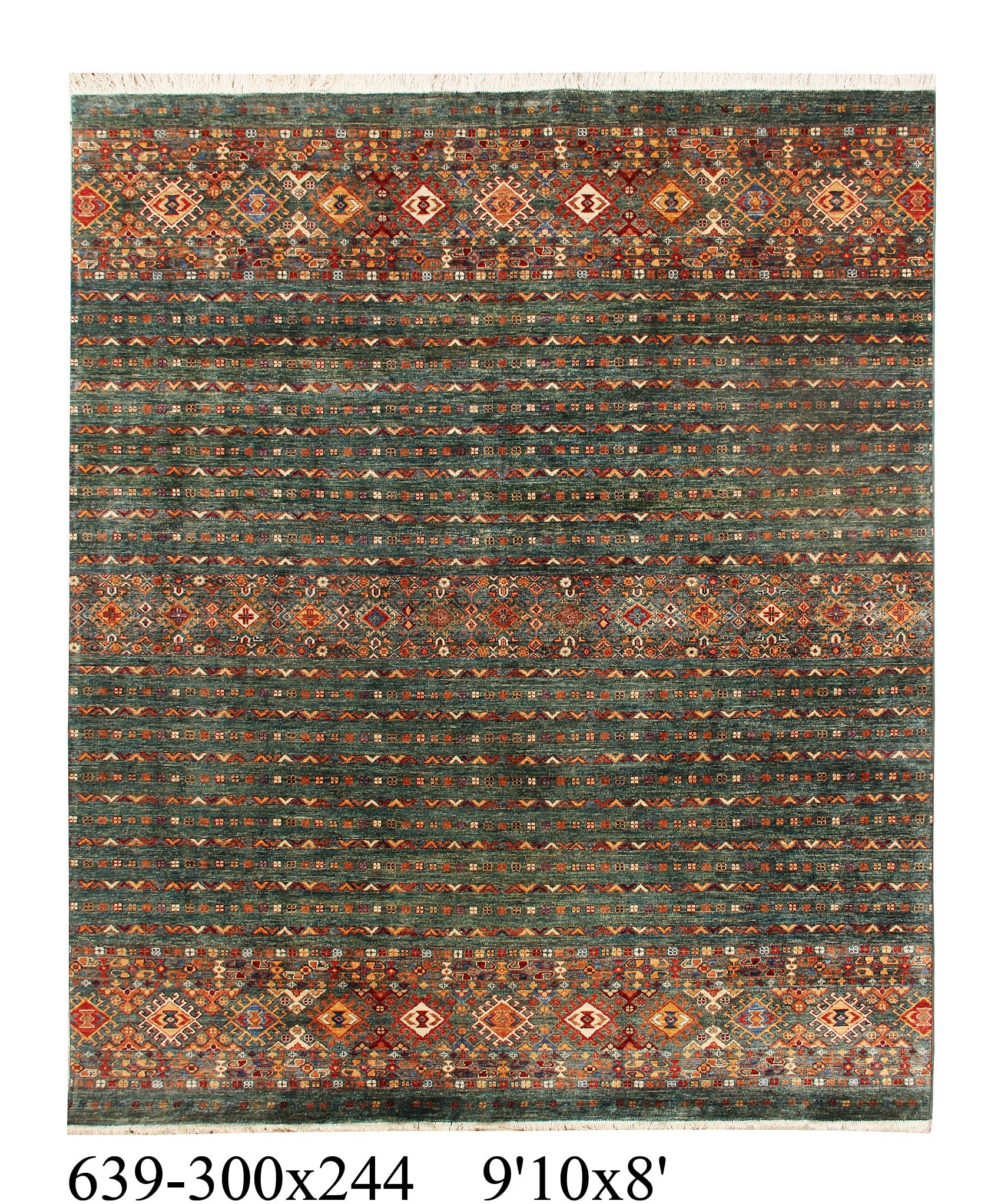 Handmade Persian Rug KHURJEEN