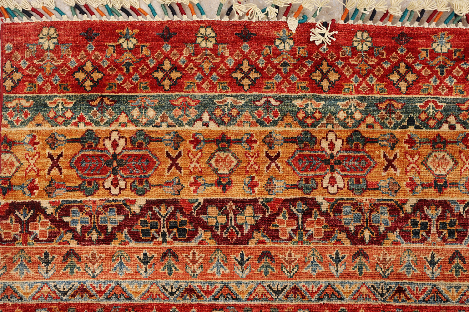 Handmade Persian Rug KHURJEEN