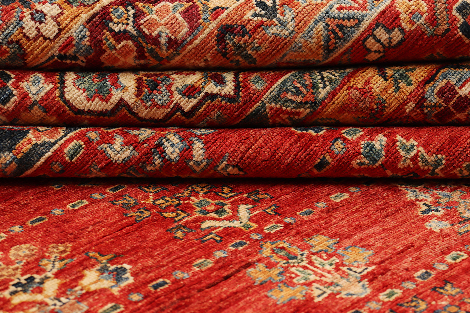 Handmade Persian Rug KHURJEEN