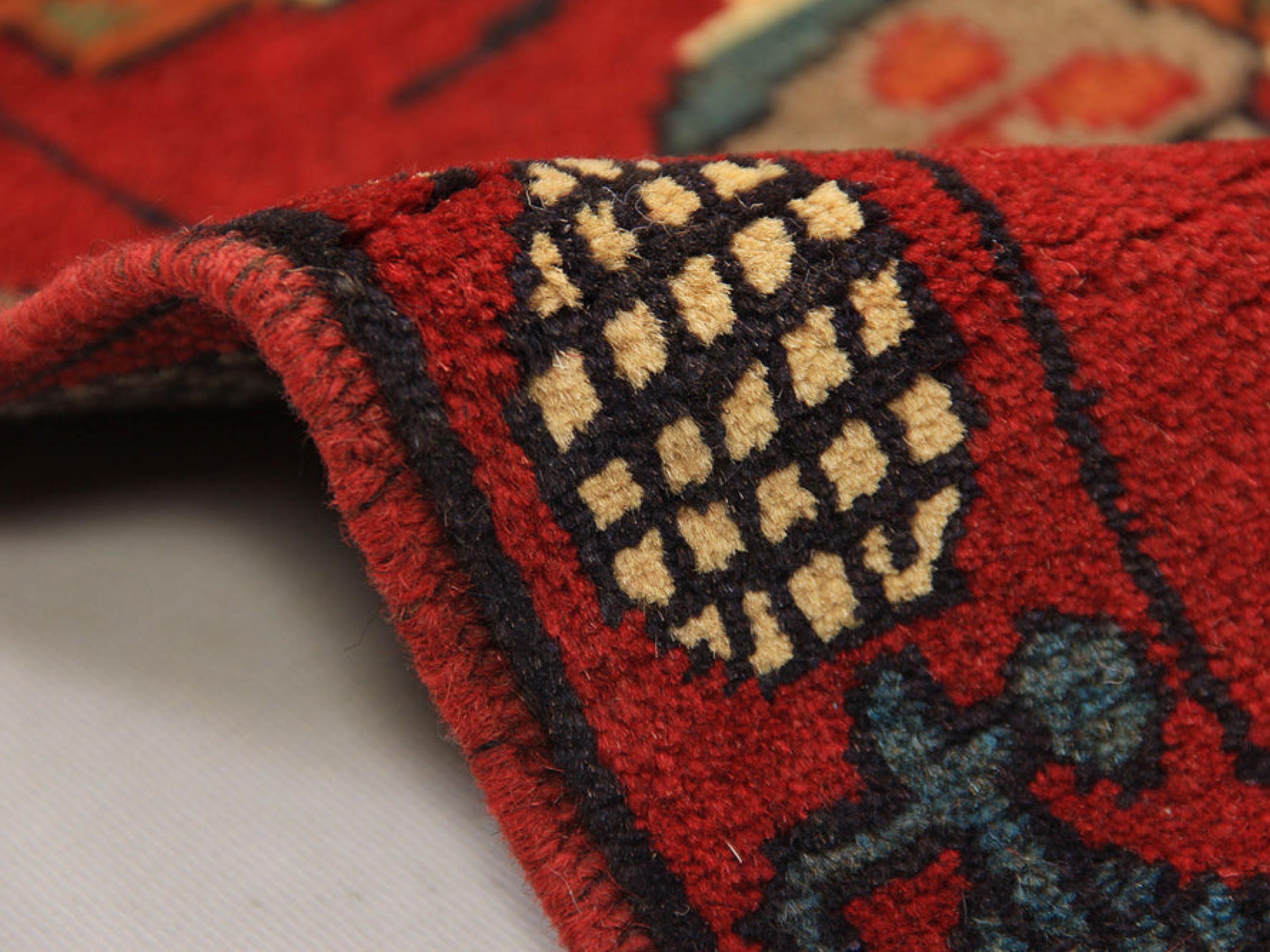 2x3 Military War Rug, Handmade Wool Afghan Tribal Rug, Collectible Folk Art Decor