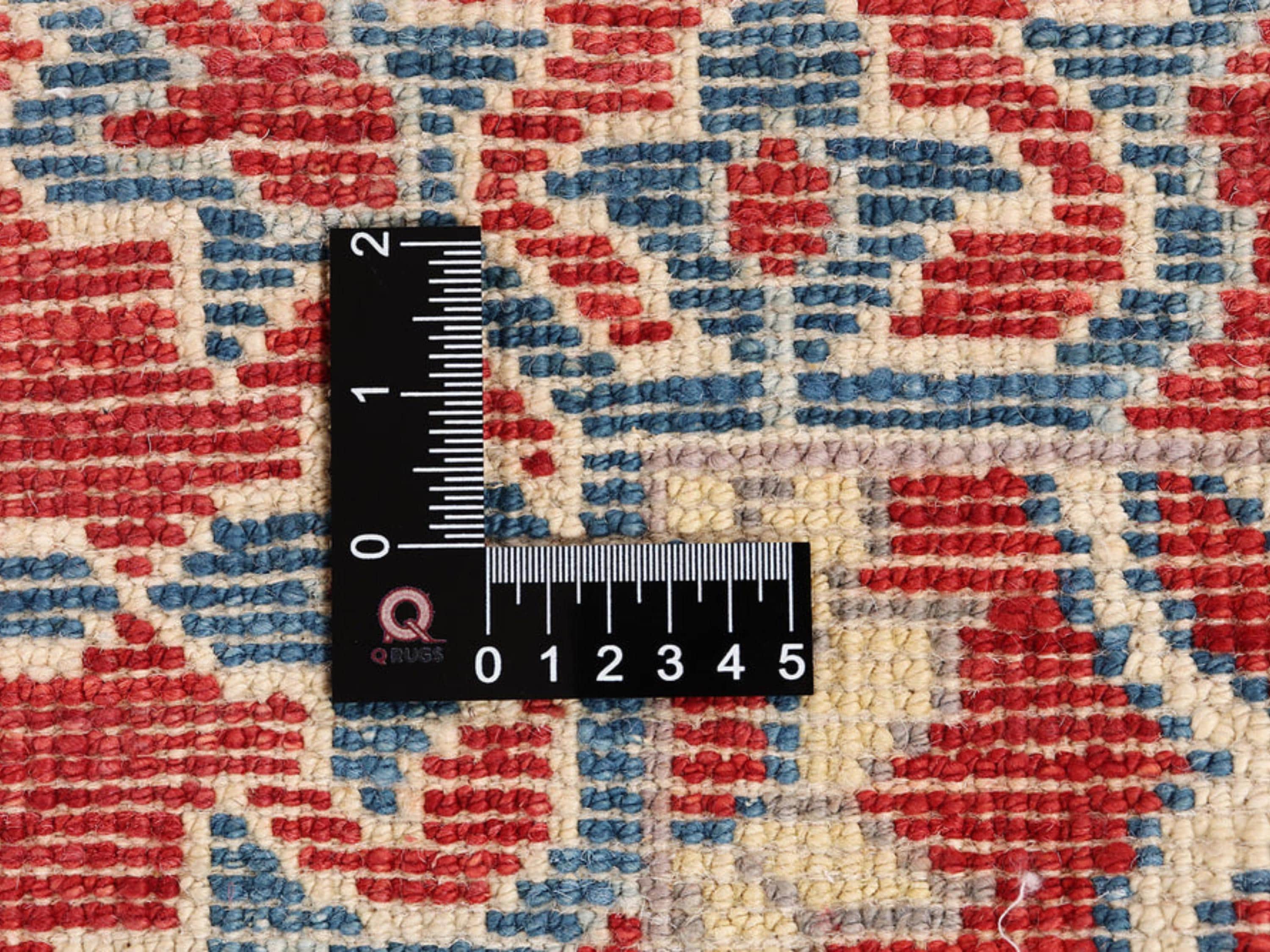 3x10 Turkish Oushak Runner Rug, Red Hand Knotted Wool Vintage Hallway Runner, Medallion Kitchen Entryway Carpet