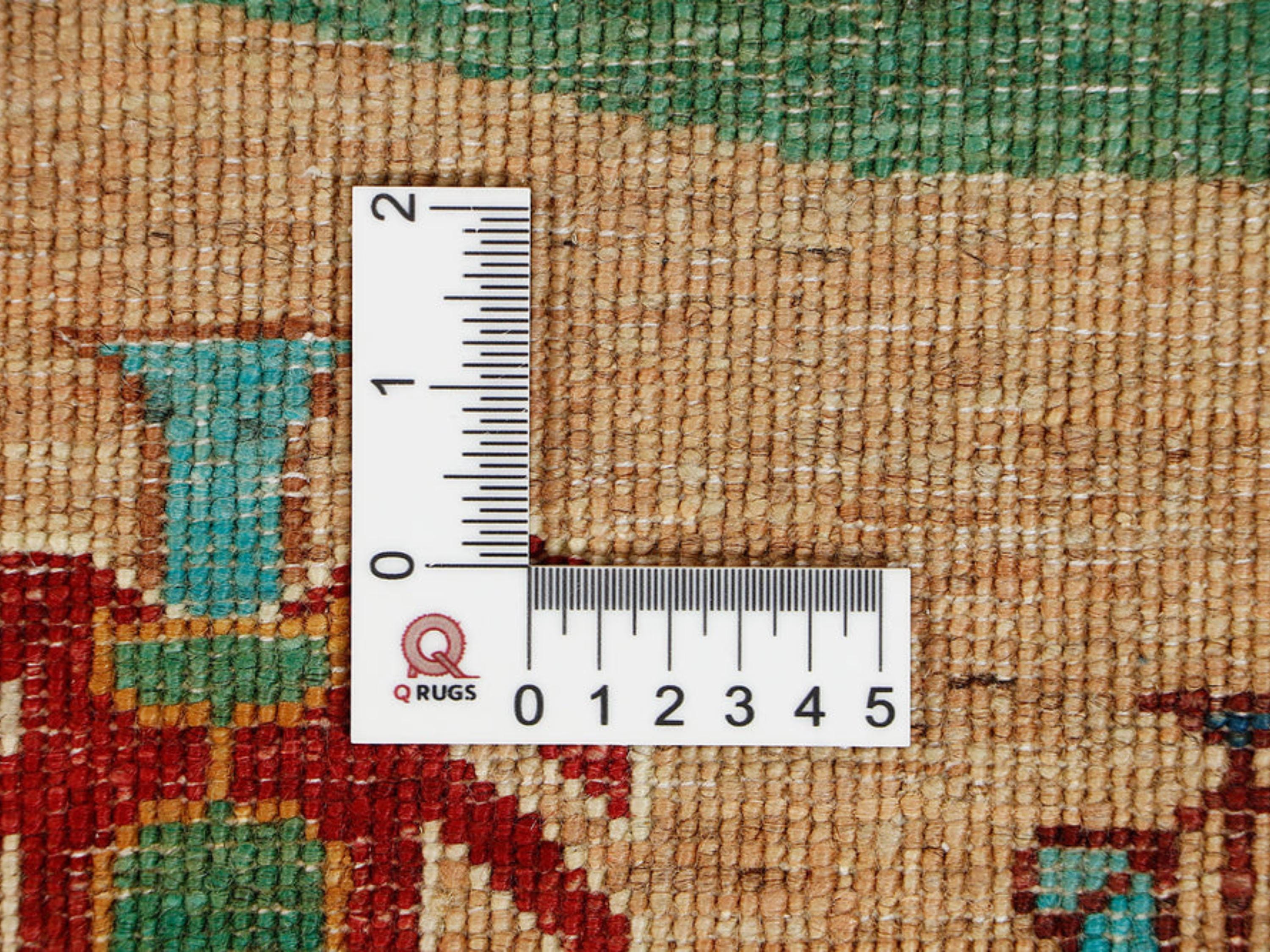 5x7 Persian Style Rug, Hand Knotted Wool Area Rug, Handmade Tree Landscape Pictorial Carpet, Living Room Decor